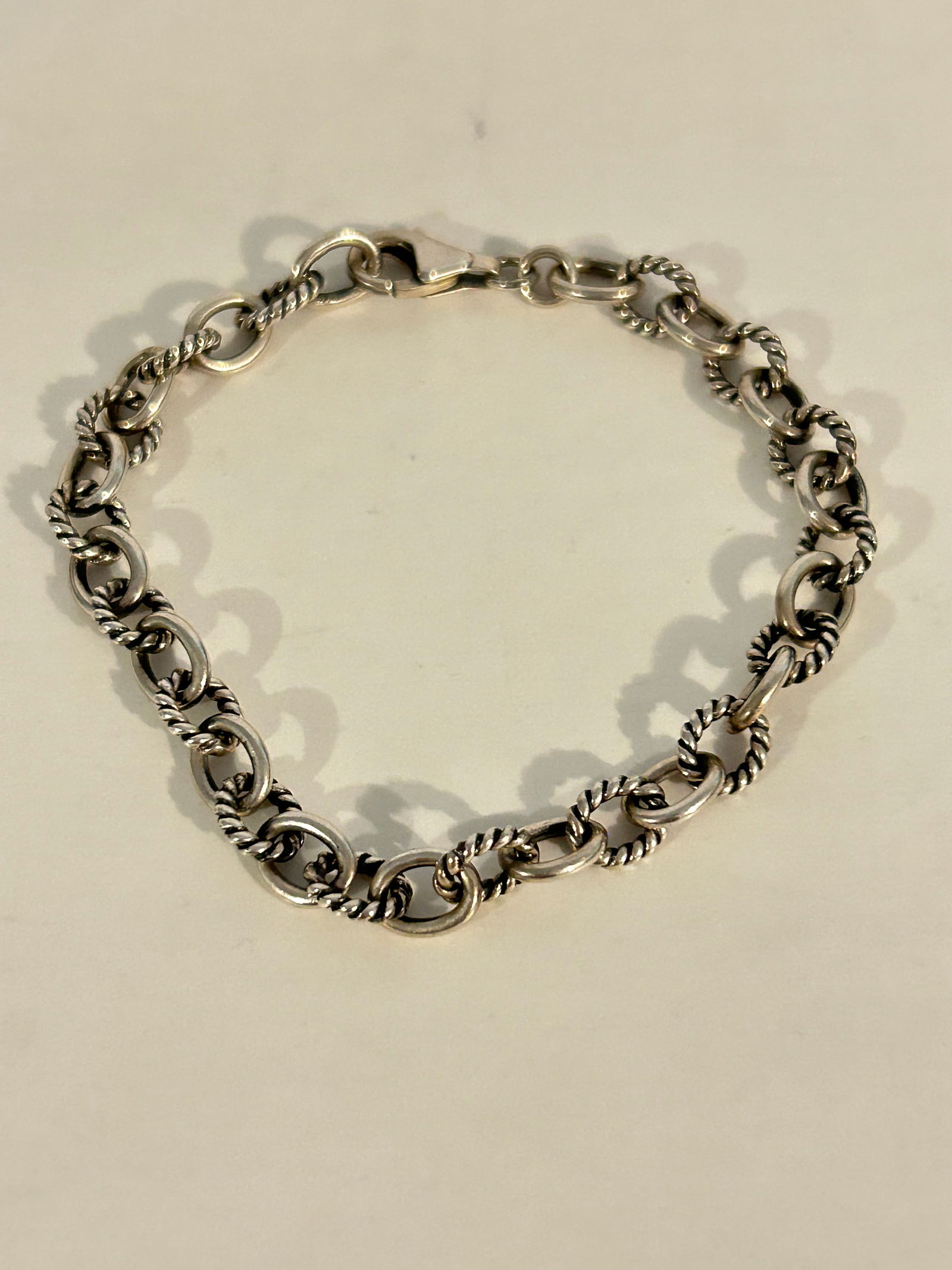 Vintage Sterling Silver Zina Bracelet 7" (1 of 4)