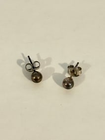 Vintage Sterling Silver post Earrings