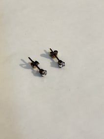 Vintage Sterling Silver post Earrings