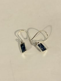 Vintage Sterling Silver 925 Signed Su Earrings