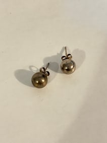 Vintage Sterling Silver post Earrings