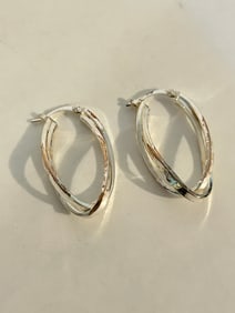 Jacmel Mauritius sterling silver earrings
