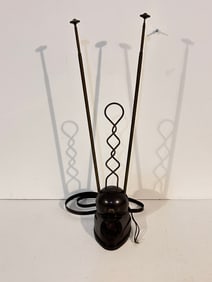 Vintage old TV rabit ears antenna