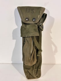 Original Vietnam Era US Military Case XM3 OD Green Canvas