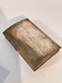 Vintage Italy silver engraved Cigar holder