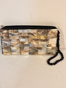 Vintage mother of pearl sea cove purse