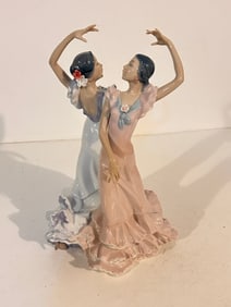 Lladro Figurine “Ole?? #5601 Flamenco Dancers Made In Spain Beautiful Retired