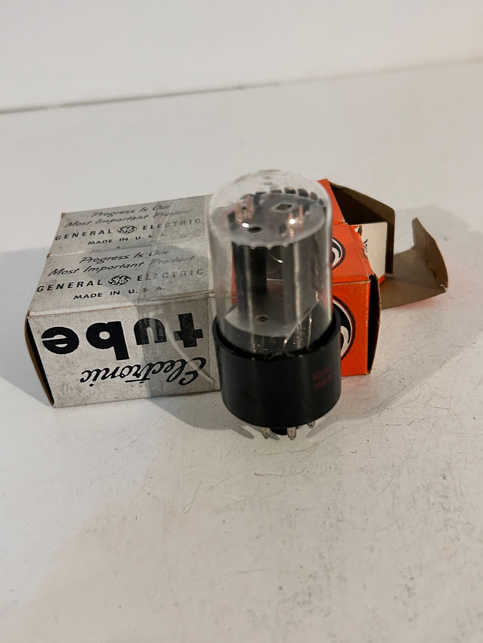 Matched Pair of New 6SN7GTB Tubes, GE (USA) (1 of 6)