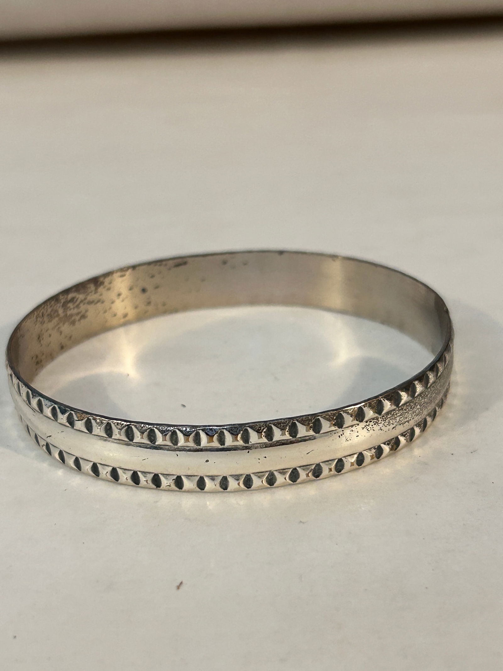Vintage Napier Silver tone Bracelet sz 8" (1 of 4)