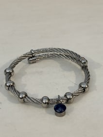 Vintage twist Cable Bracelet sz 8"