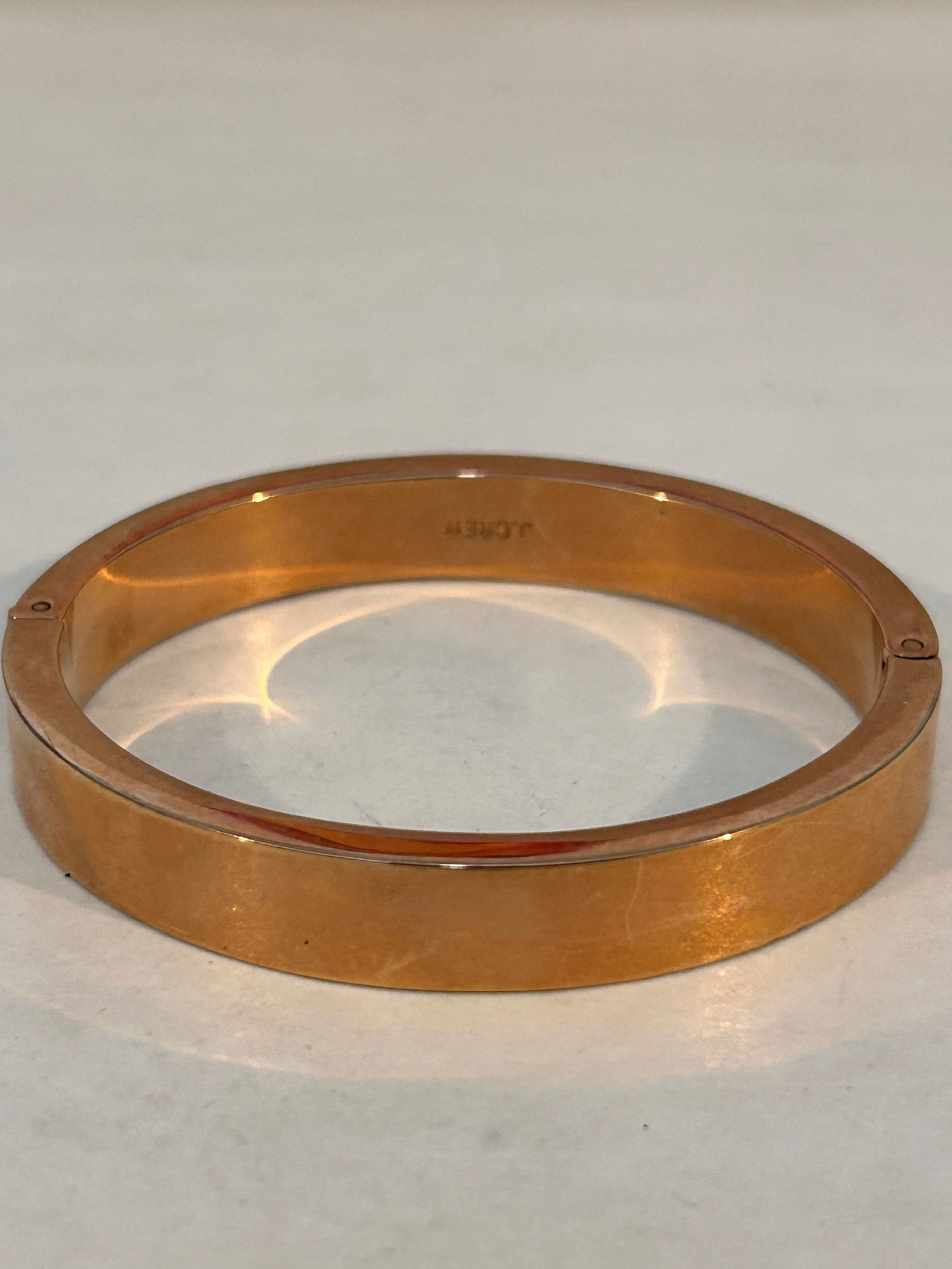 Vintage J Crew Bronze Bracelet sz 8" (1 of 3)