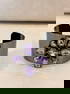 Vintage rhinestone cuff Bracelet sz 8"