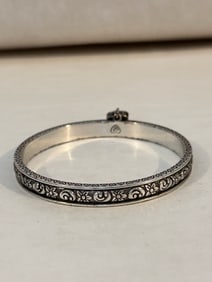 Vintage Brighton heart Bracelet sz 8"