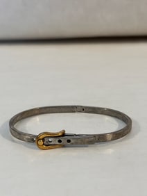 Vintage buckle Bracelet sz 8"