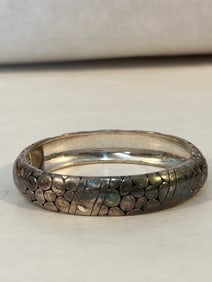 Vintage Brighton heart Bracelet sz 8"