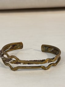 Vintage Copper healing Bracelet sz 7"