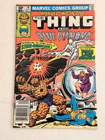 Vintage Comic Book # 79 the Thing and blue diamond