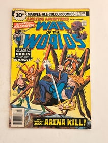 Vintage Comic Book Amazing Adventures #37 war of the world