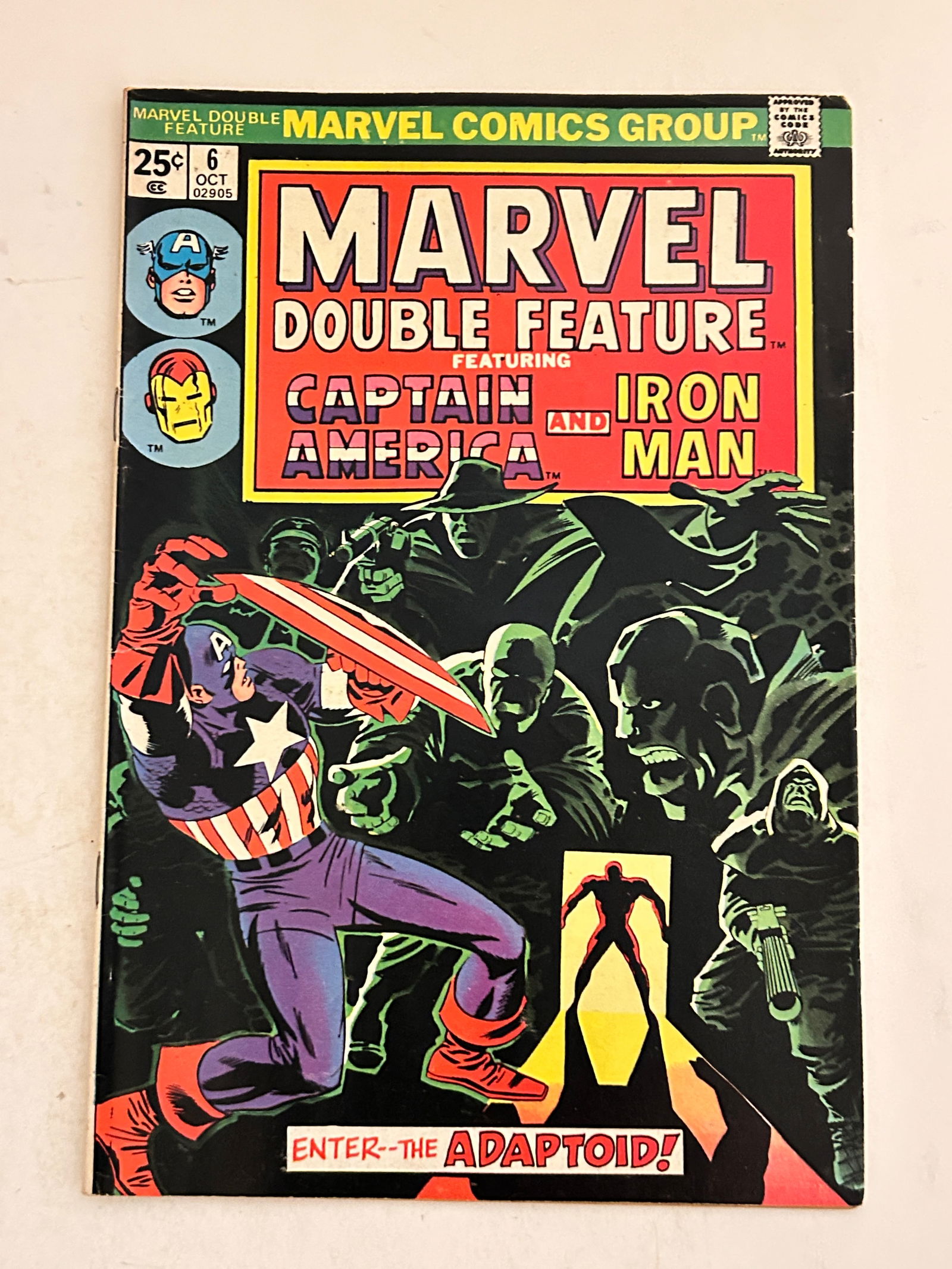 Vintage Comic Book Marvel Double Feature # 6 (1 of 2)