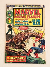 Vintage Comic Book Marvel Double Feature # 5