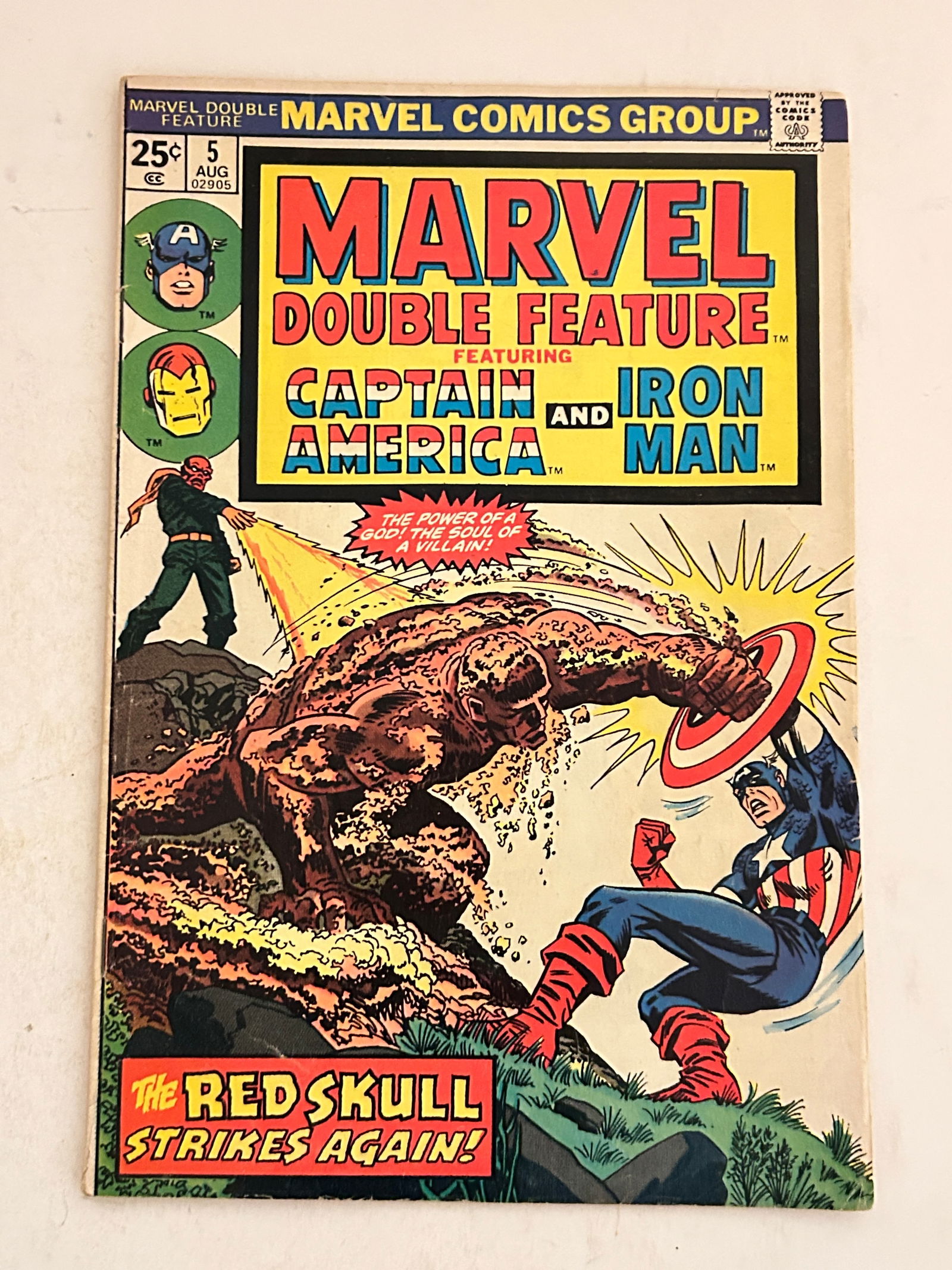 Vintage Comic Book Marvel Double Feature # 5 (1 of 2)