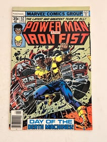 Vintage Comic Book Power Man & Iron Fist # 52