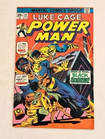 Vintage Comic Book Luke Cage Power Man # 24