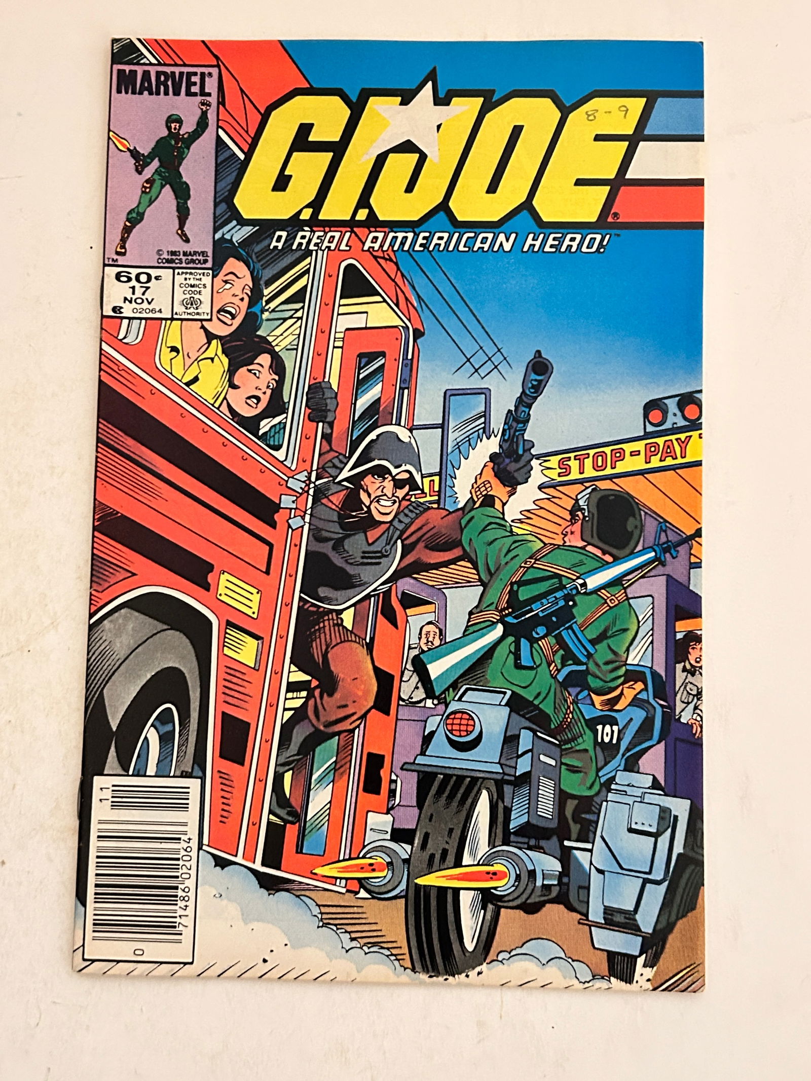 Vintage Comic Book G.I.Joe # 17 (1 of 2)