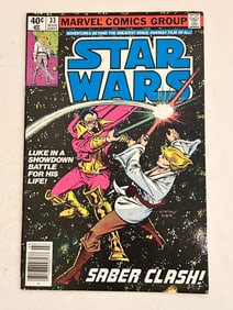 Vintage Comic Book Star Wars # 33