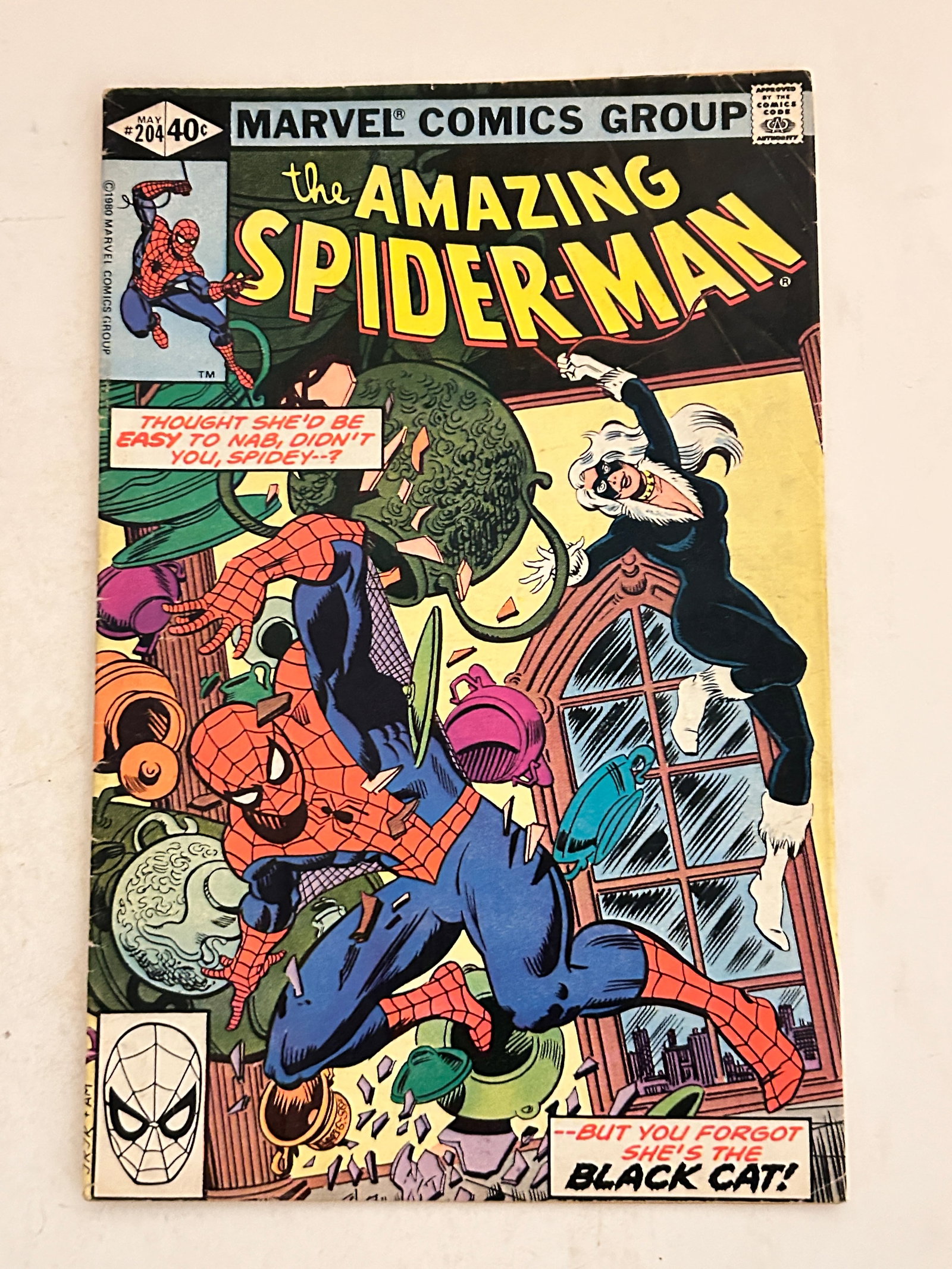 Vintage Comic Book Amazing Spider-Man # 204: Vintage Comic Book Amazing Spider-Man # 204 Please view all photos as they are part of the description and condition of this Item, Feel free to contact me with questions or picture requests! Used Item