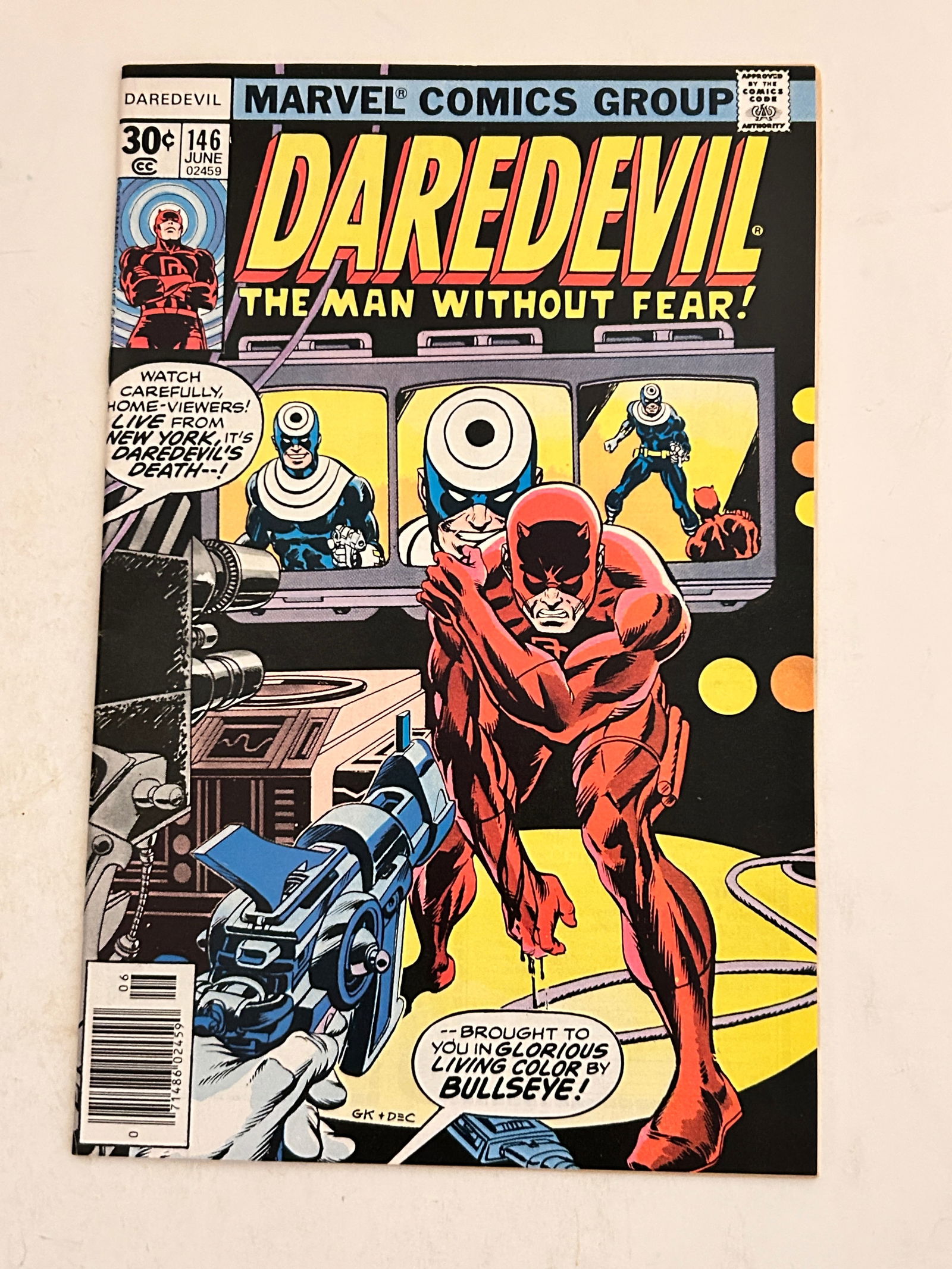 Vintage Comic Book Daredevil # 146 (1 of 2)