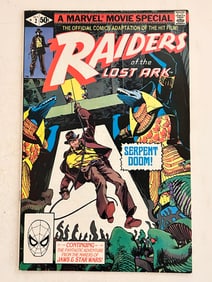Vintage Comic Book Raiders Of the lost ark # 2