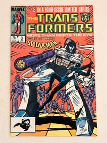 Vintage Comic Book Transformers # 3