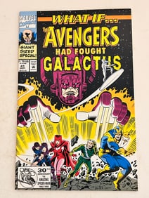 Vintage Comic Book What If  # 41 Avengers fought Galactus