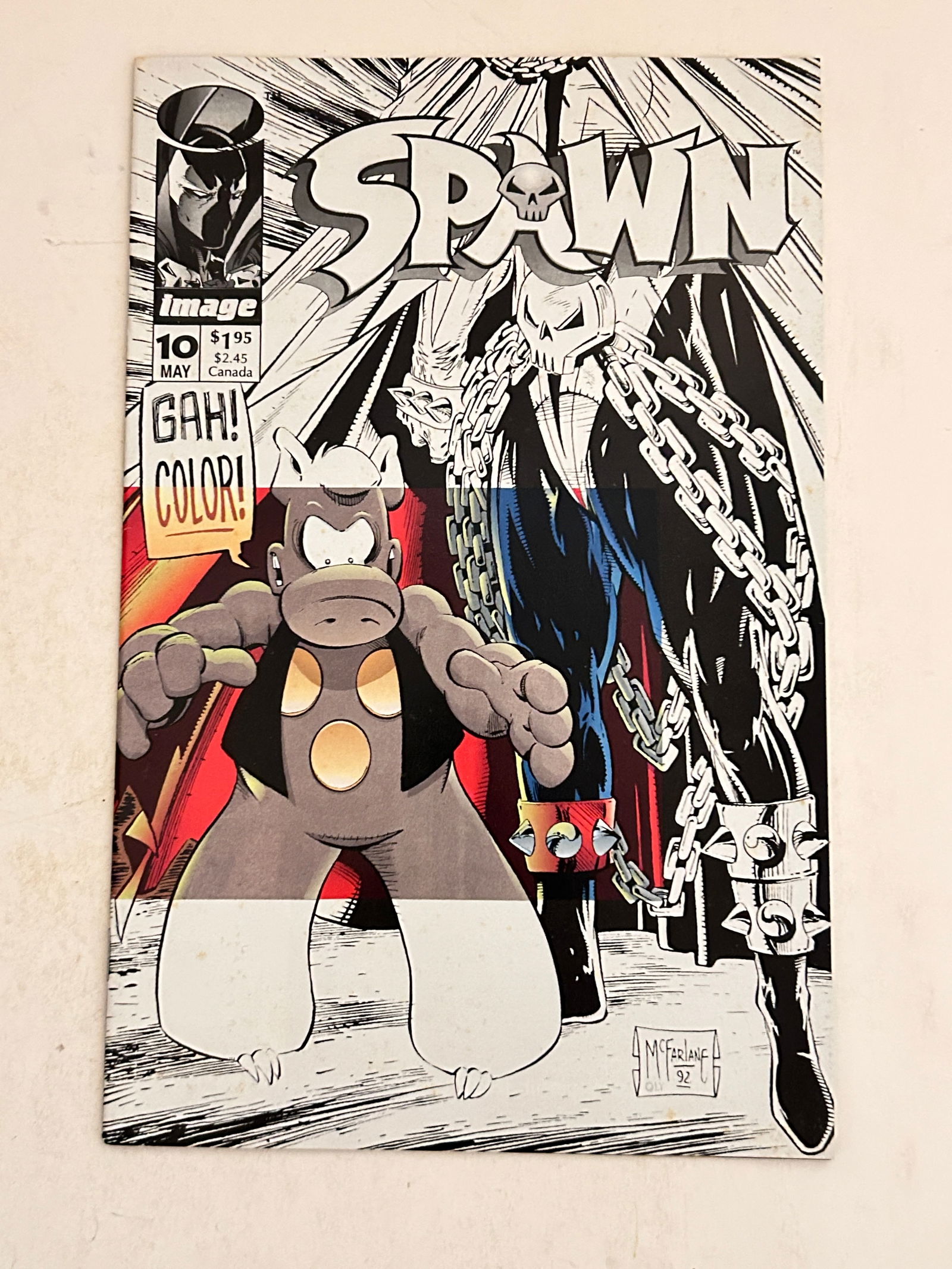 Vintage Comic Book Spawn # 10 (1 of 2)