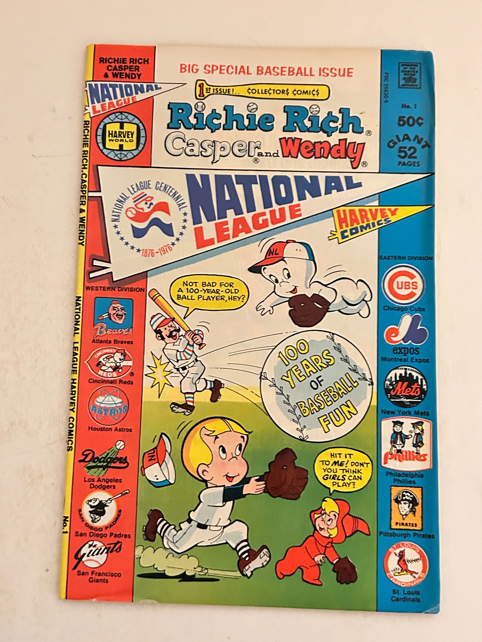 Vintage Comic Book Richie Rich Casper & Wendy # 1 (1 of 2)