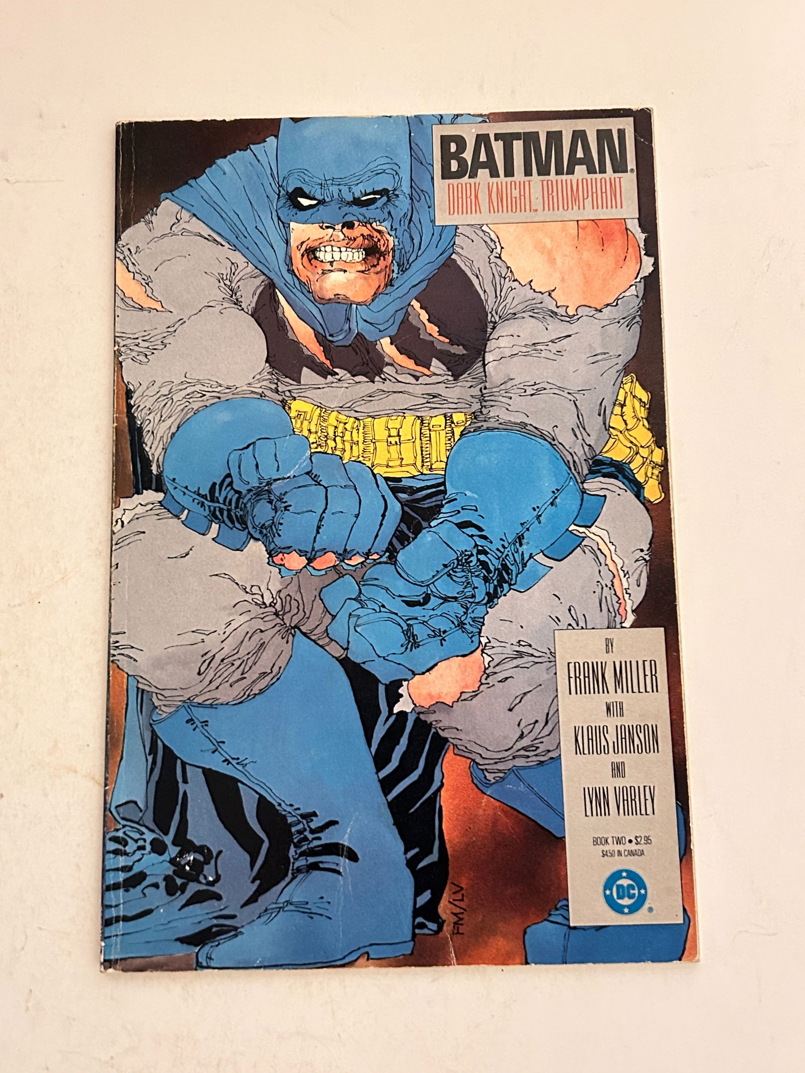Vintage Comic Book Batman dark knight Triumphant book # 2 (1 of 2)