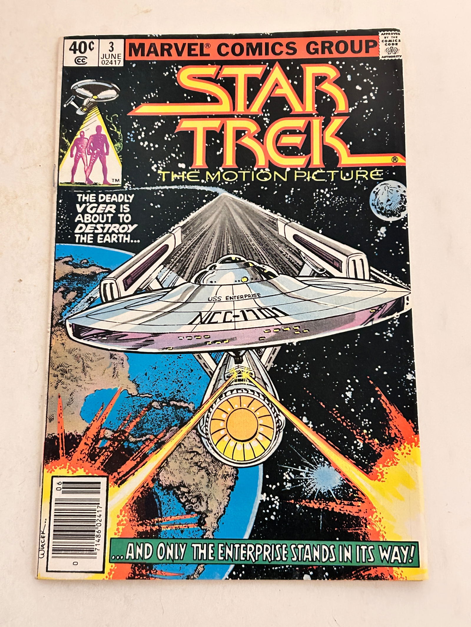 Vintage Comic Book Star Trek # 3 (1 of 2)