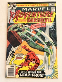 Vintage Comic Book Marvel Adventures featuring Daredevile # 4