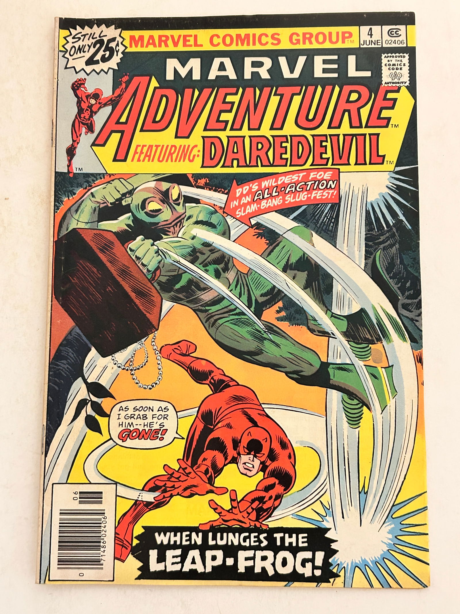 Vintage Comic Book Marvel Adventures featuring Daredevile # 4 (1 of 2)