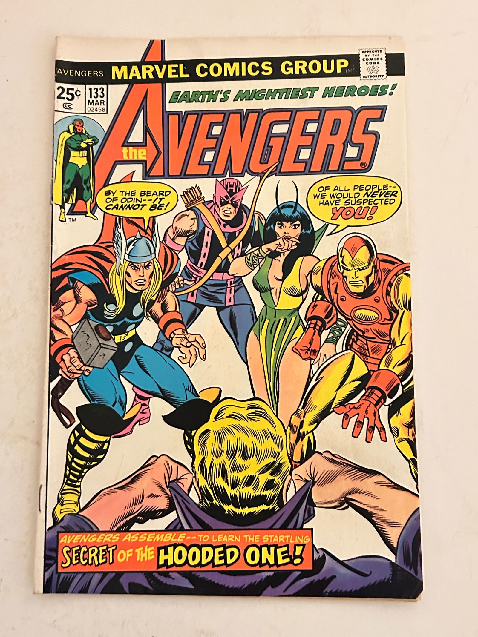 Vintage Comic Book Avengers # 133 (1 of 2)