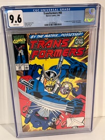 Vintage Comic Book The Transformers #66 CGC 9.6