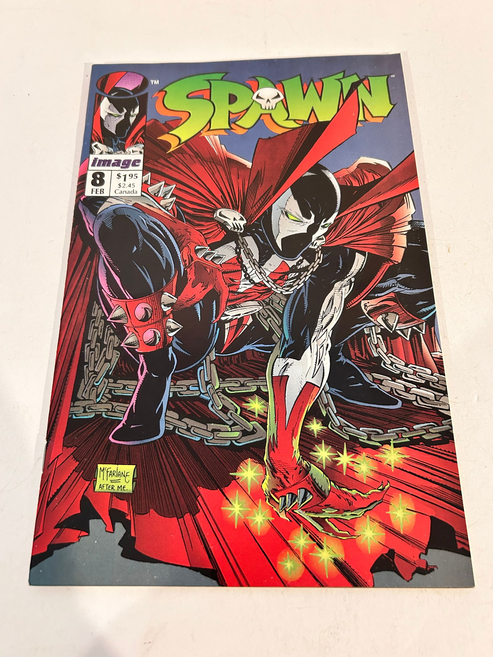 Vintage Comic Book Spawn # 8 (1 of 2)