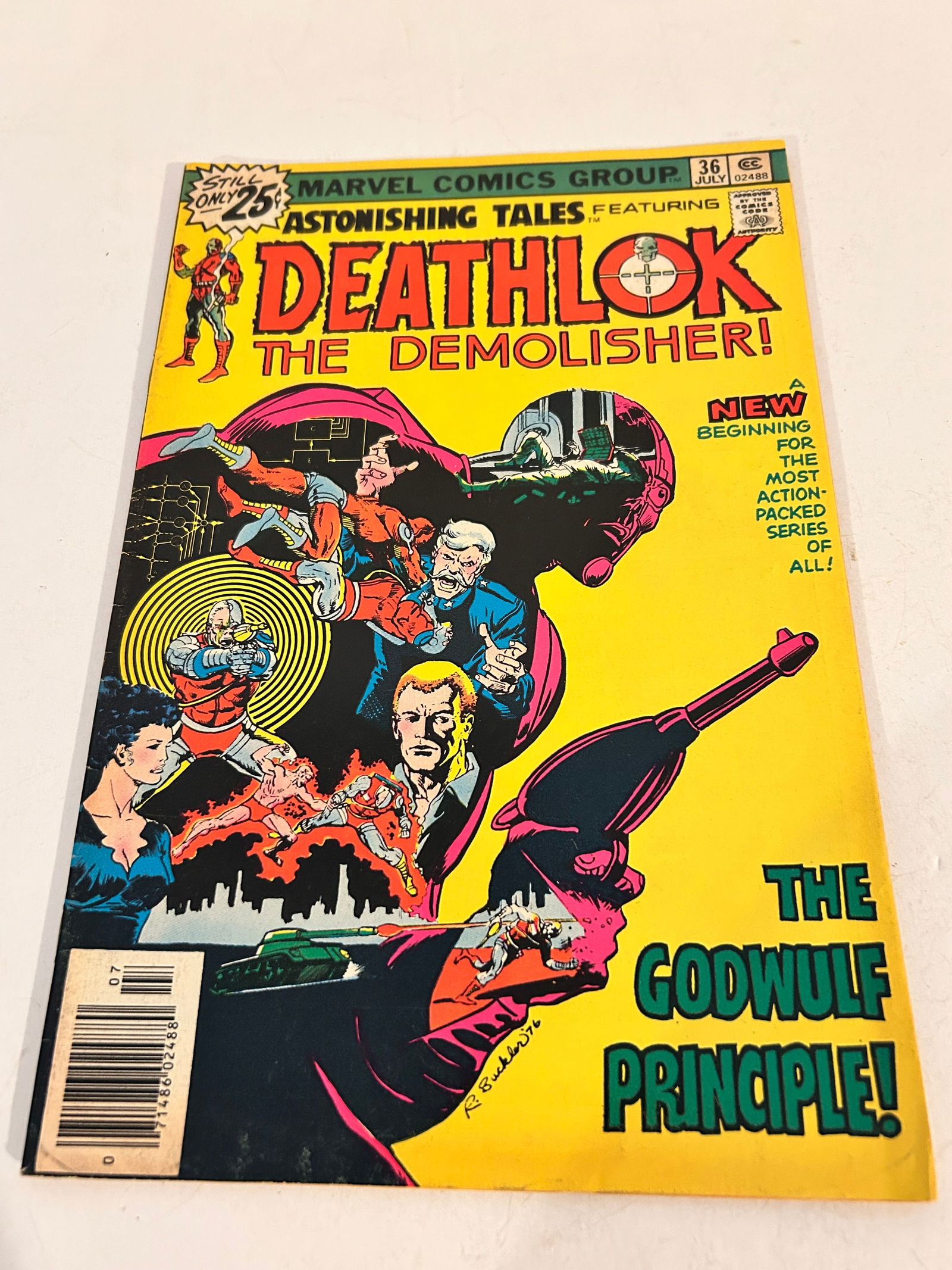Vintage Comic Book Astonishing Tales # 36 Deathlok (1 of 2)