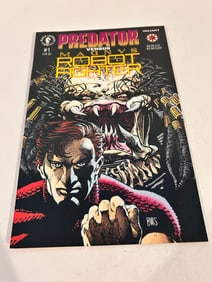 Vintage Comic Book Predator vs MAGNVS Robot Fighter # 1