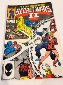 Vintage Comic Book Secret Wars # 4