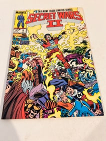 Vintage Comic Book Secret Wars # 9