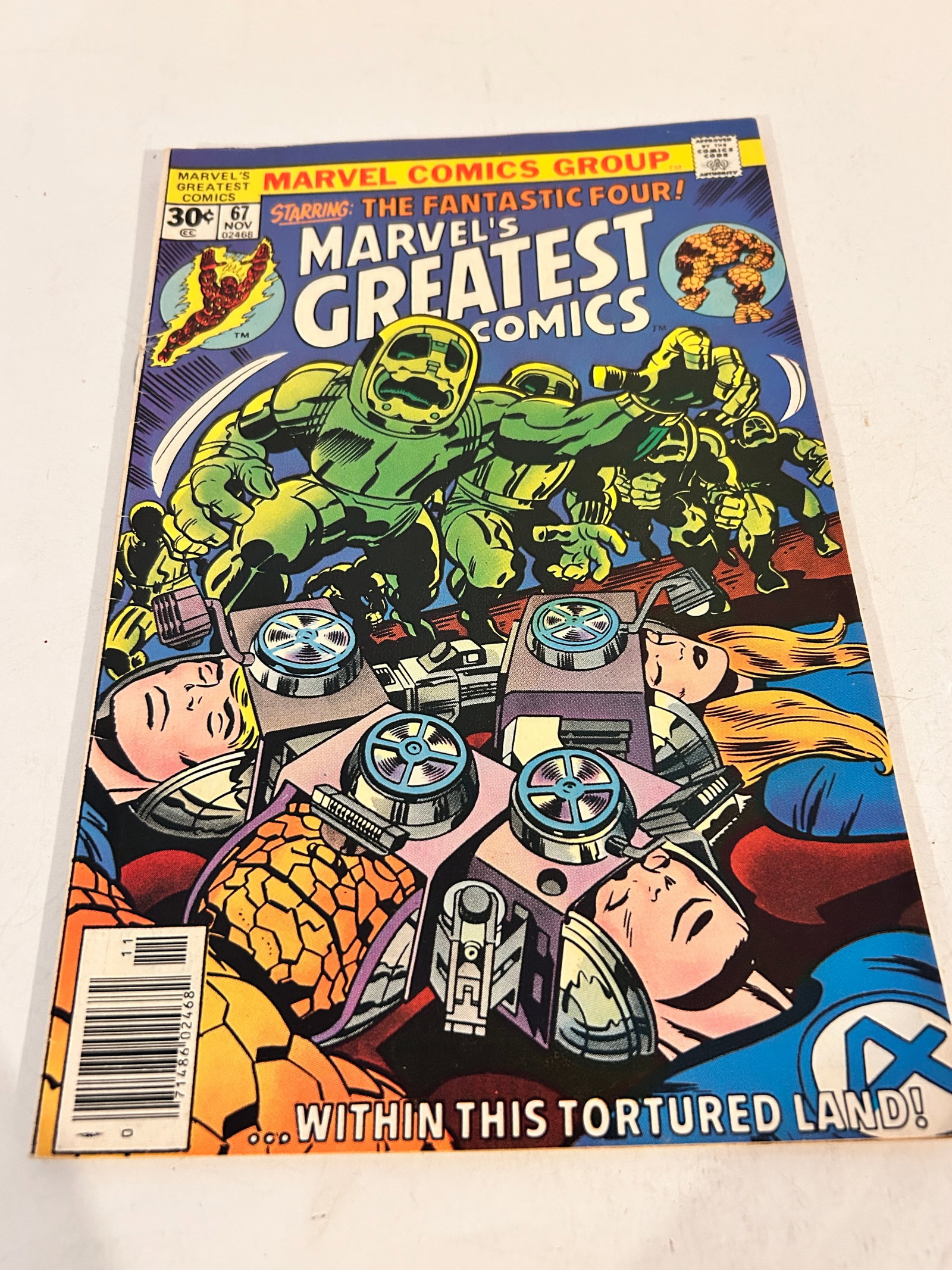 Vintage Comic Book Marvels Greatest Comics # 67: Vintage Comic Book Marvels Greatest Comics # 67 Please view all photos as they are part of the description and condition of this Item, Feel free to contact me with questions or picture requests! Used 