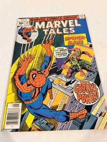 Vintage Comic Book Marvel Tales # 79 Spider-man