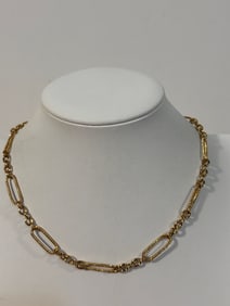 Toscana Italiana Rose Gold Bronze Necklace 20"